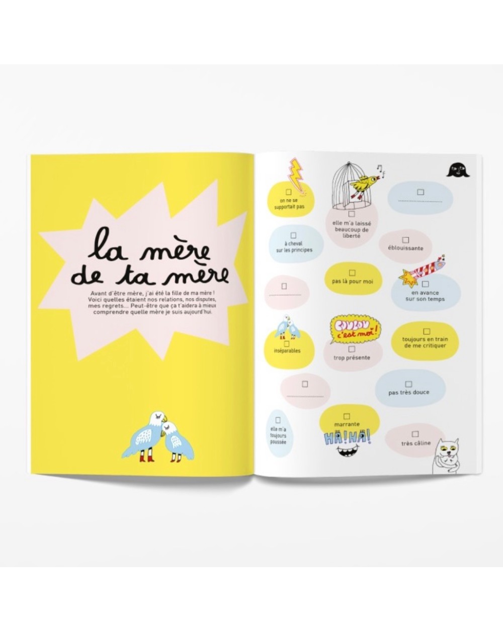 Minus Editions - Livre à remplir - entre Mère et Fille