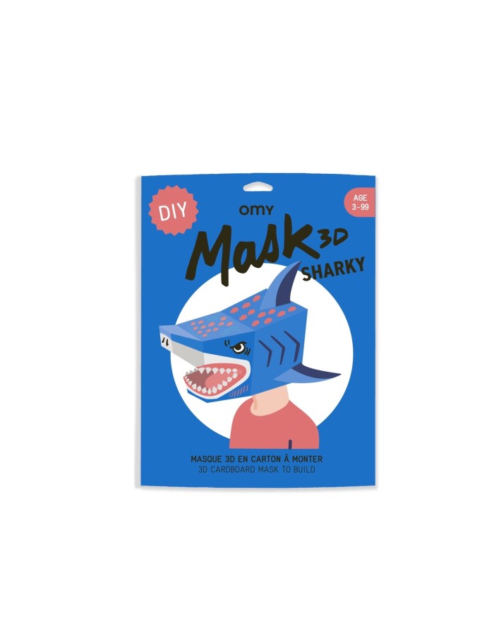 Masque 3D sharky le requin