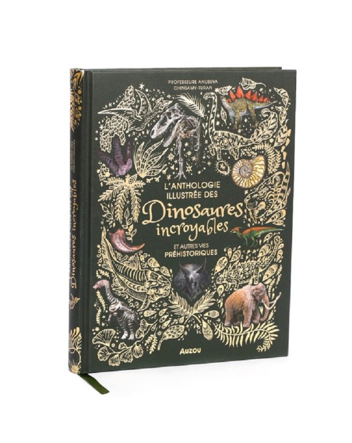 Auzou - Livre - L'Anthologie illustrée des Dinosaures incroyables