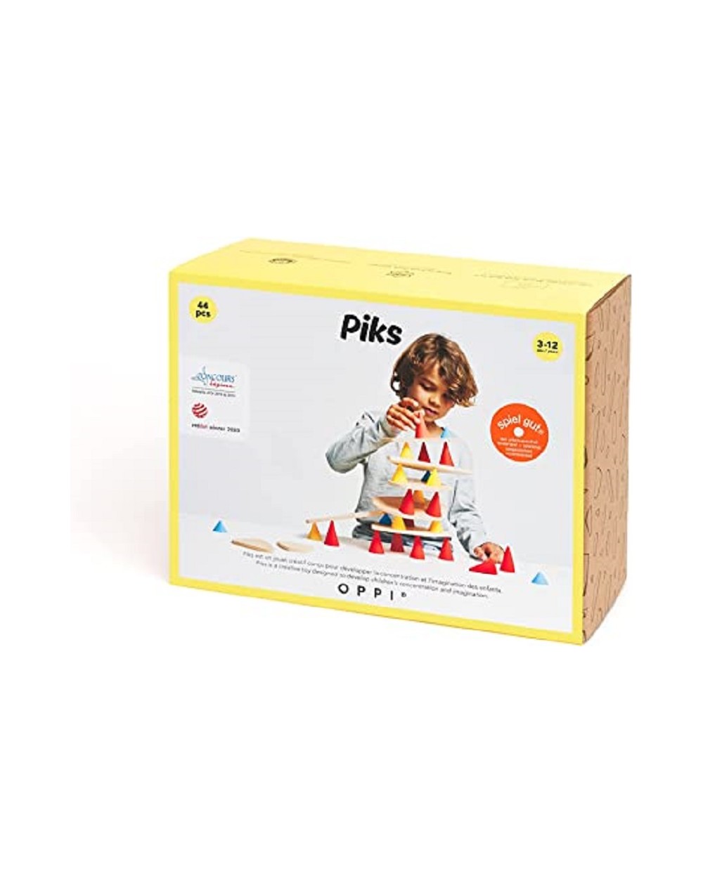 Oppi - Piks Small Kit 44 pièces - jeu de construction