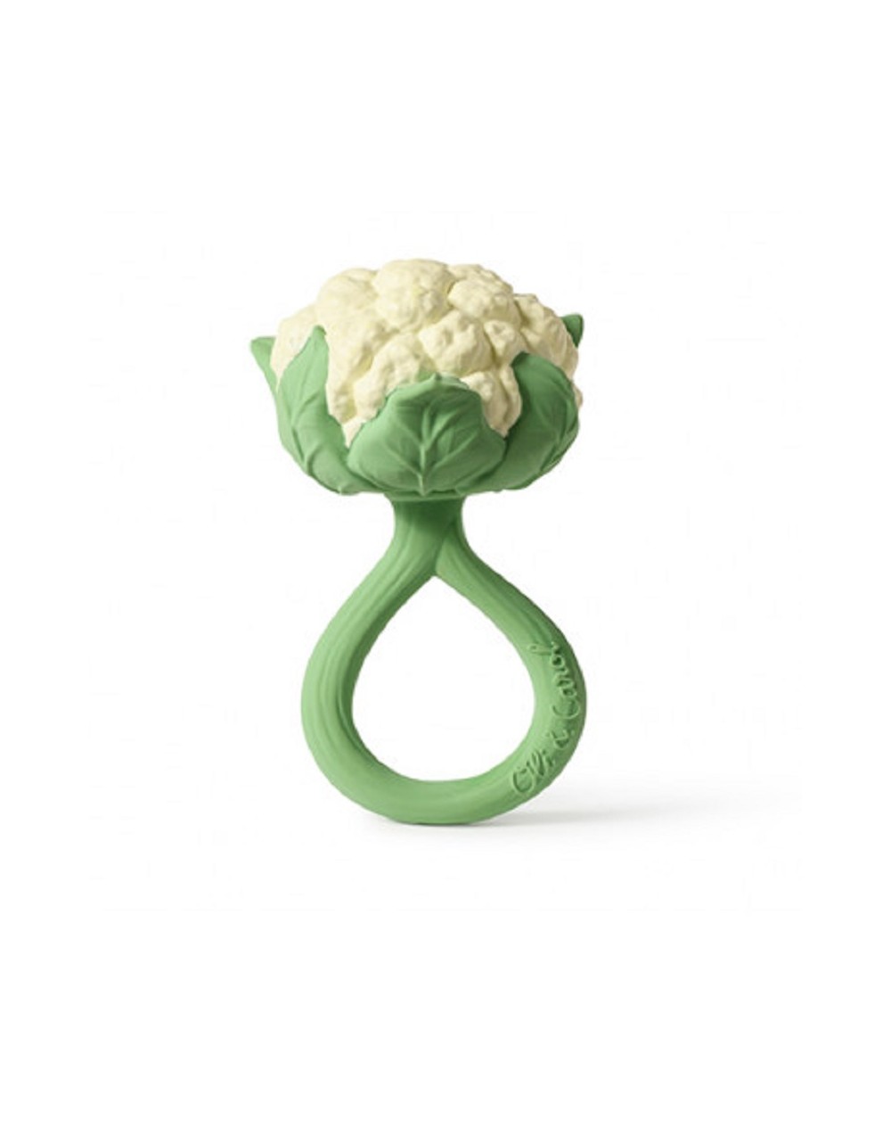 Oli&Carol - Hochet de dentition Cauliflower Rattle Toy - Choux Fleur