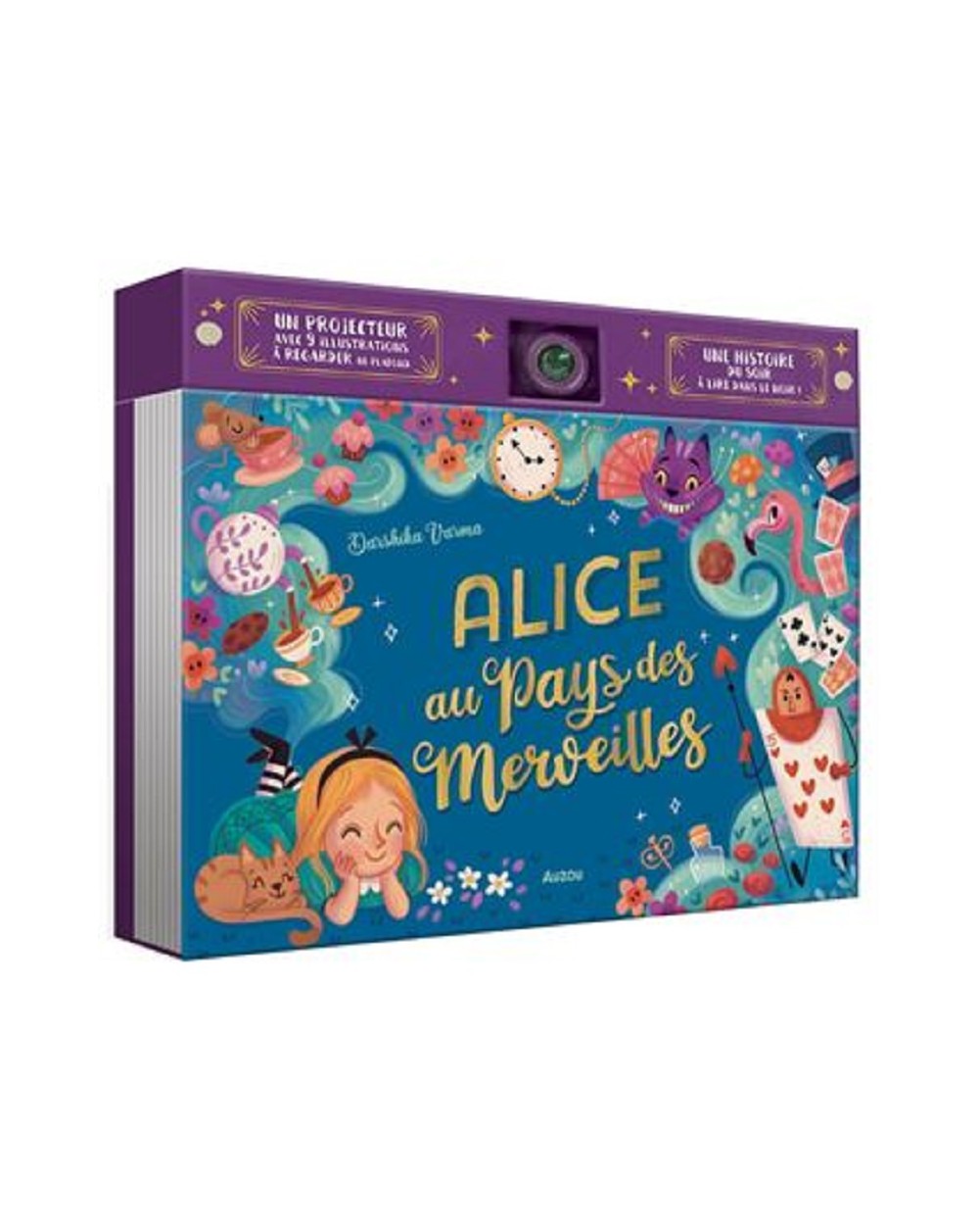 Auzou - Livre Projecteur - Alice au pays des merveilles